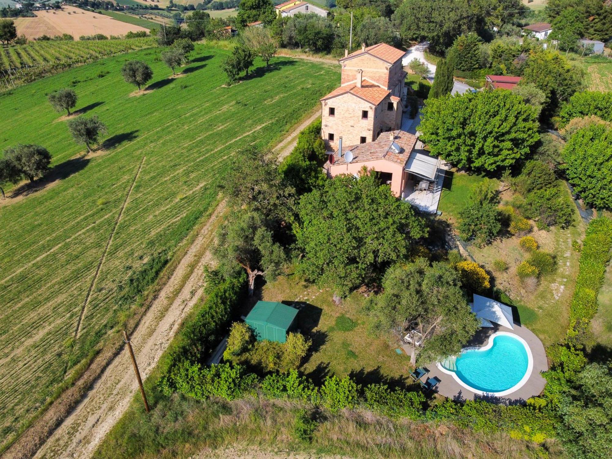 Casali Marchigiani - Ville Vacanza Private Con Piscina Ostra Екстер'єр фото